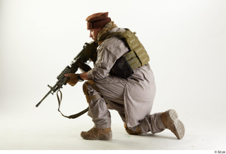 Photos Luis Donovan Army Taliban Gunner Poses kneeling whole body…